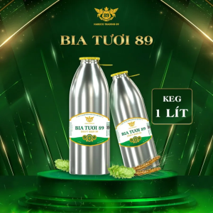 BIA TƯƠI 89 KEG 1 LIT